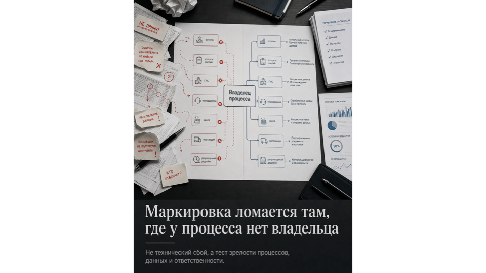 Маркировка ломается там, где у процесса нет владельца