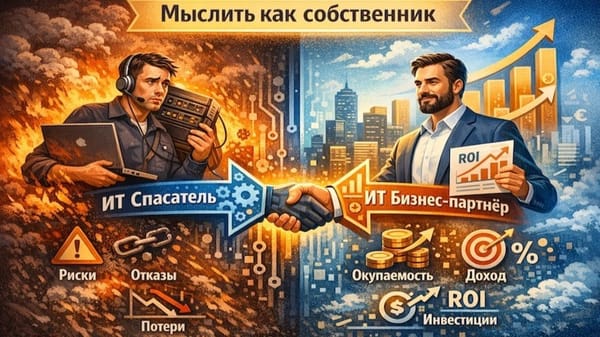 Бизнес-партнёрство ИТ начинается с мышления